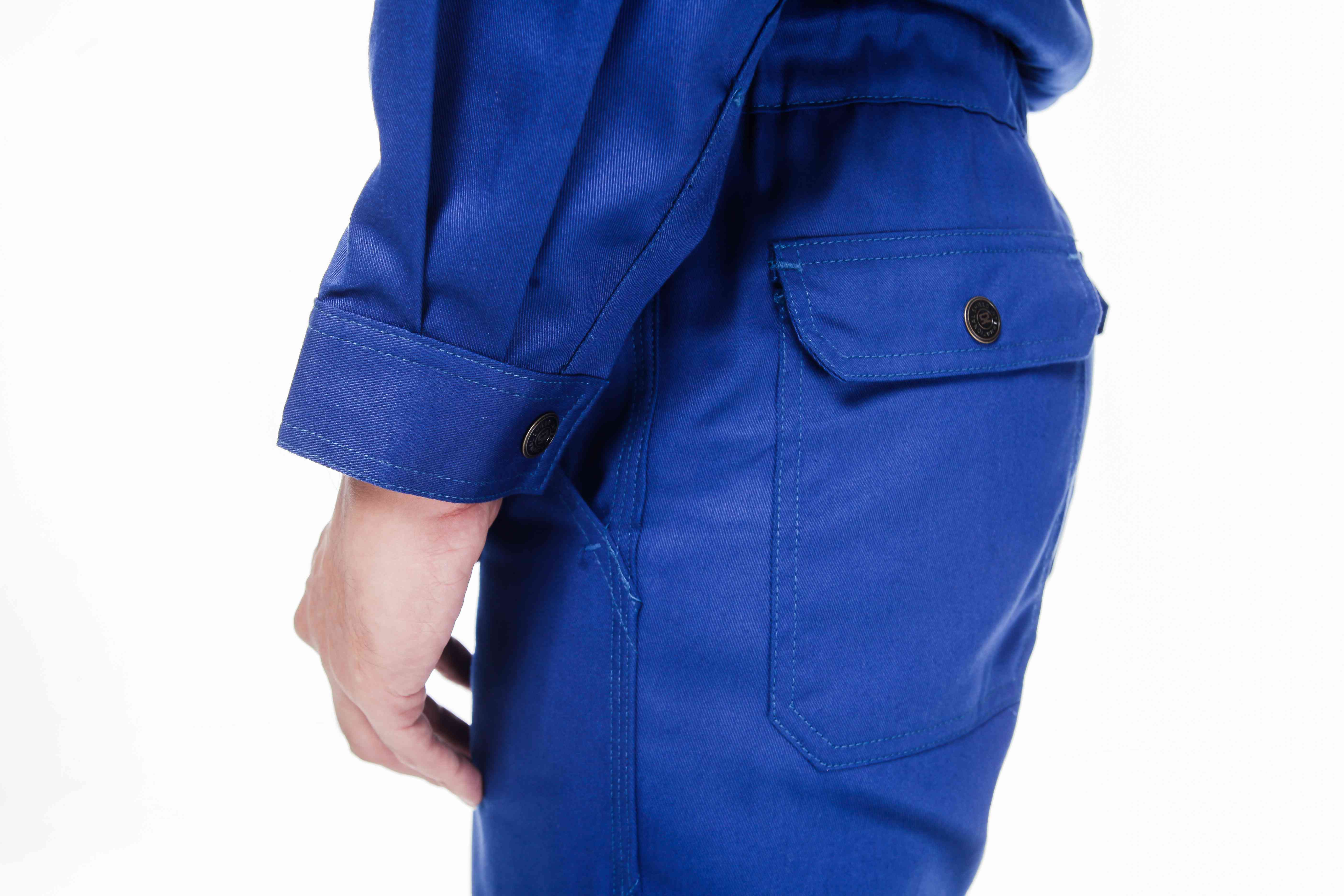 cuffs, pocket and pants Fire Retardant Coverall Shield International